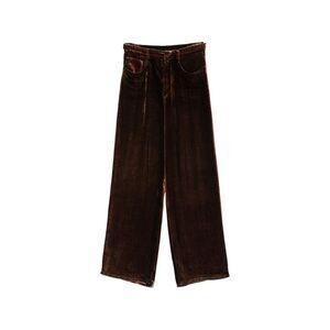 Pierre-Louis Mascia Women Velvet Wide-Leg Trousers